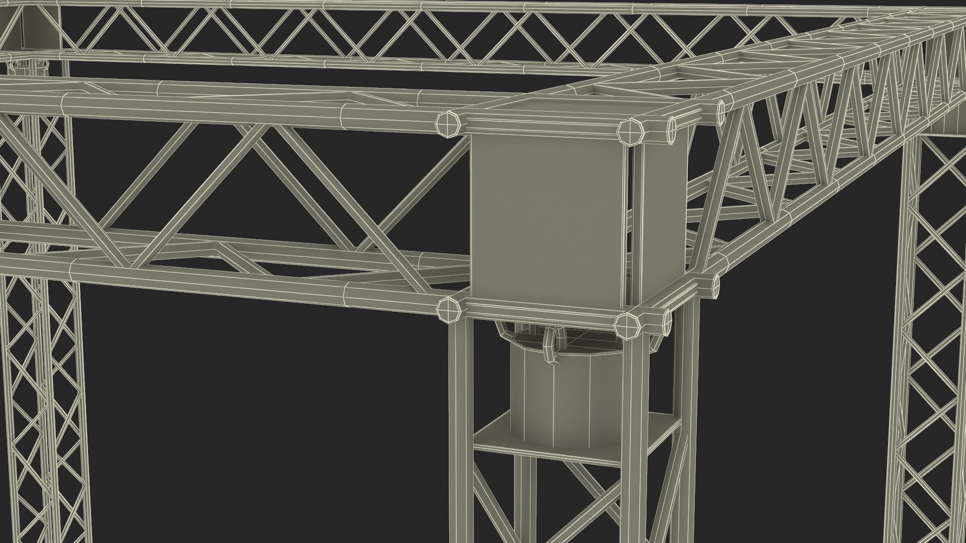 3D Truss Structure Stage