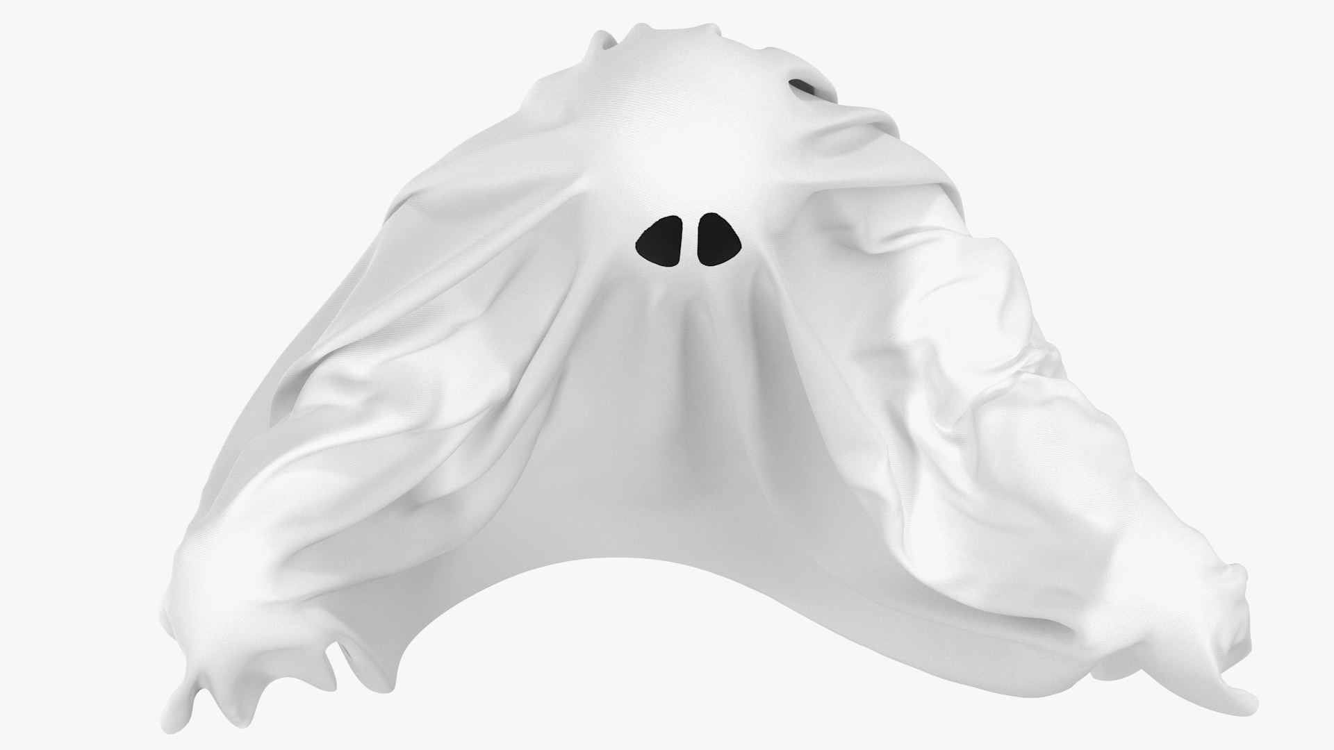 White Ghost Phantom 3D model