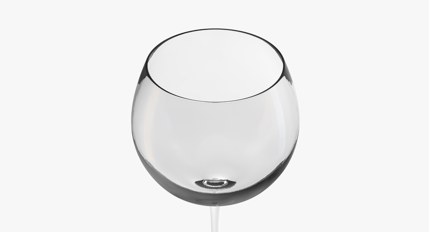 3D Balloon Wine Glass model