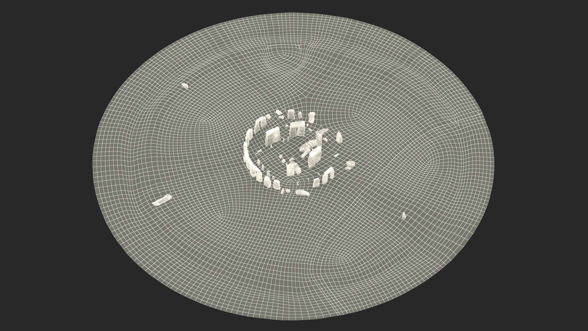 3D model Stonehenge