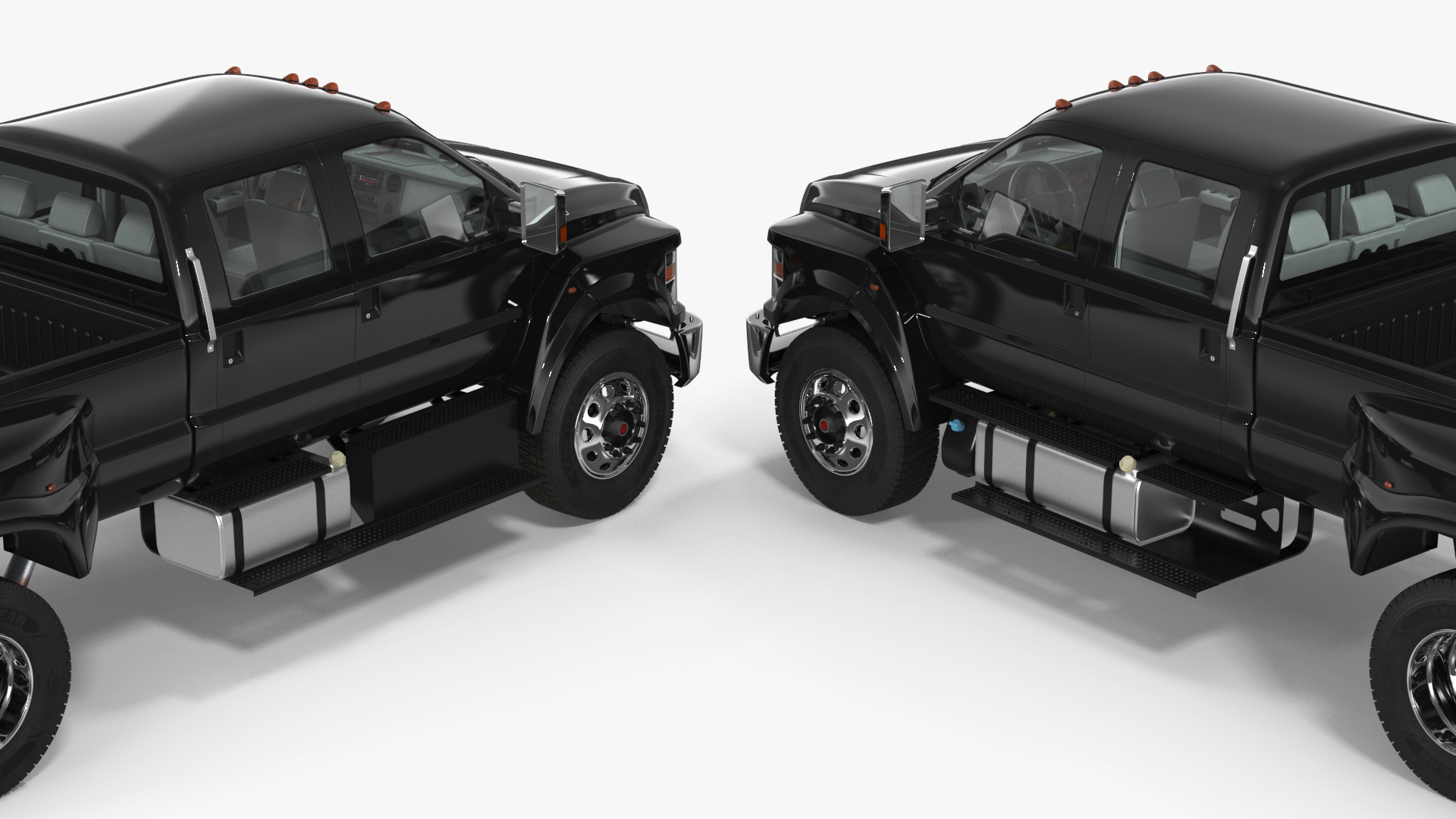 3D Ford F-650 Supertrack Pickup model