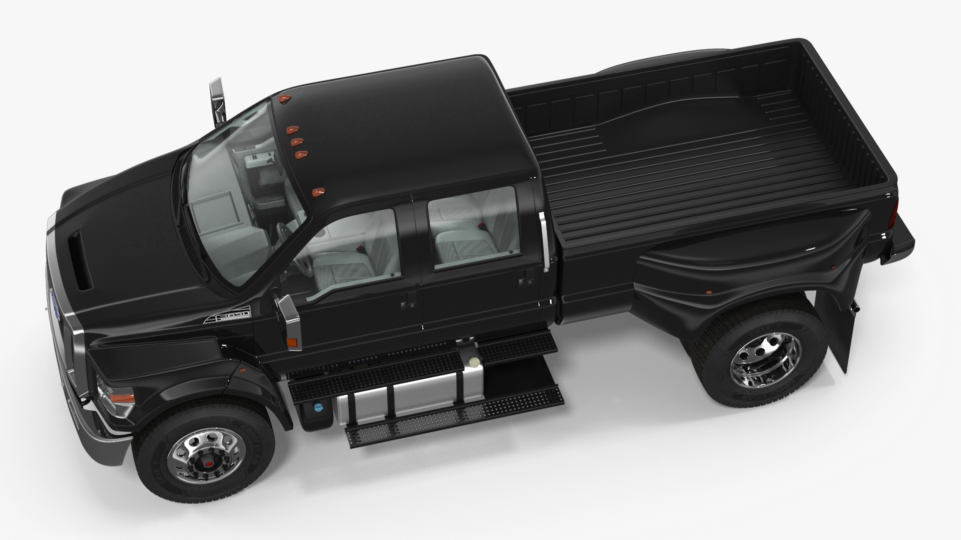 3D Ford F-650 Supertrack Pickup model