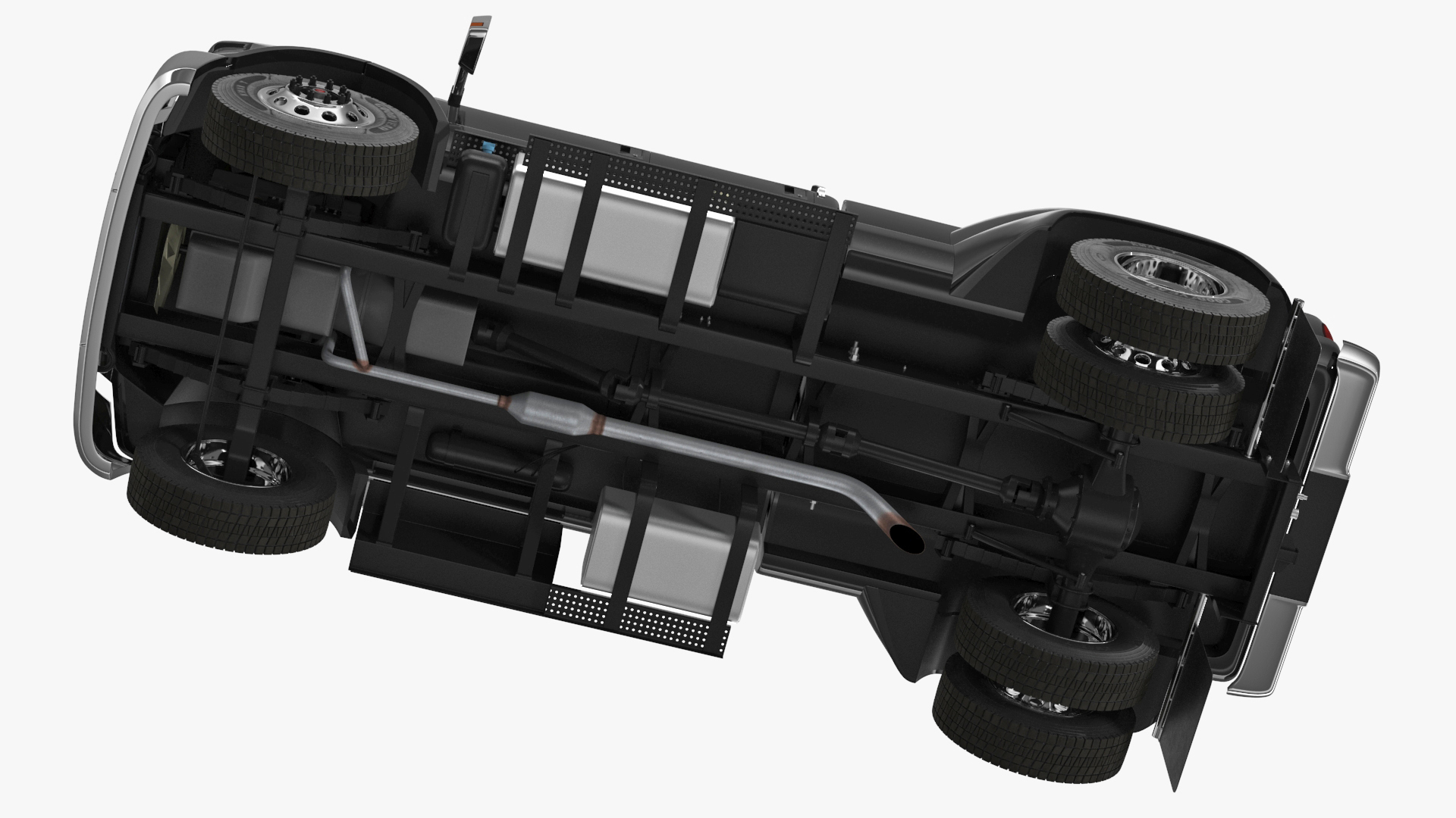 3D Ford F-650 Supertrack Pickup model