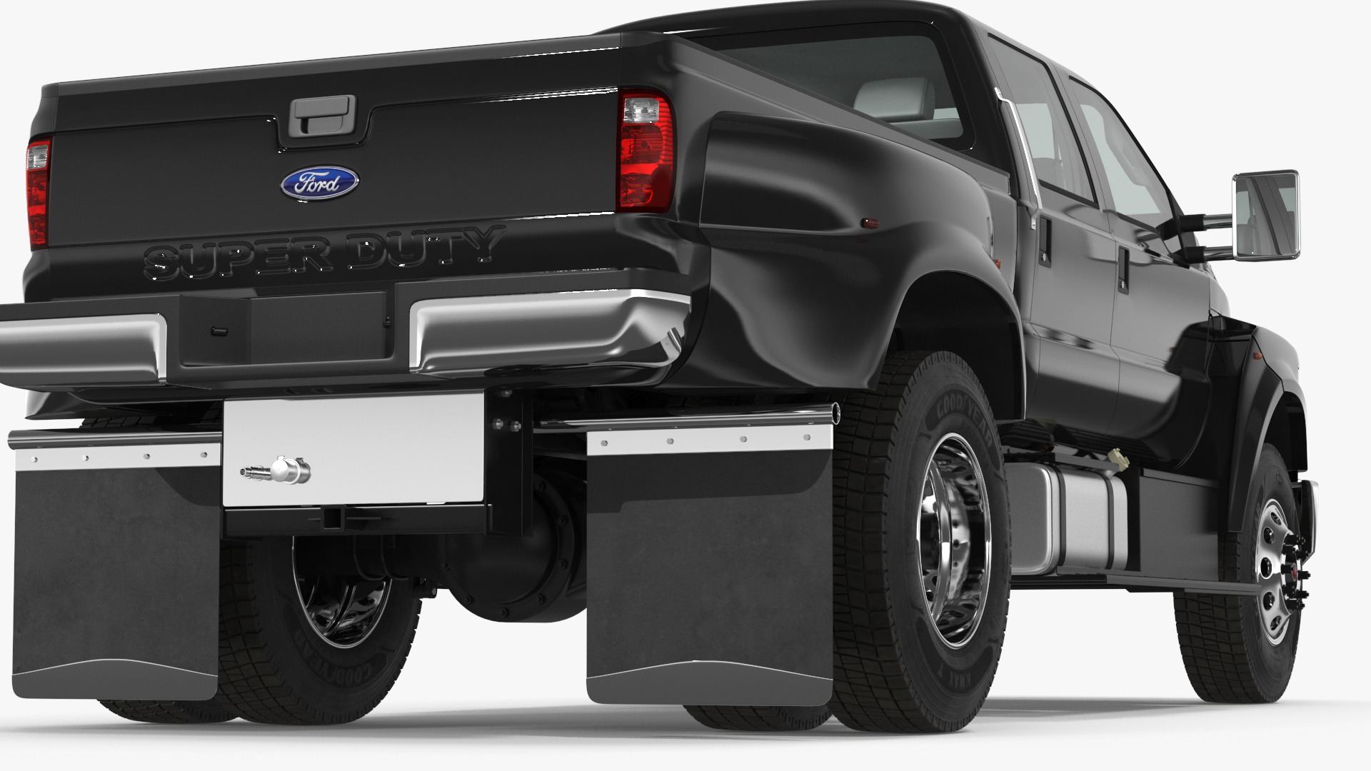 3D Ford F-650 Supertrack Pickup model