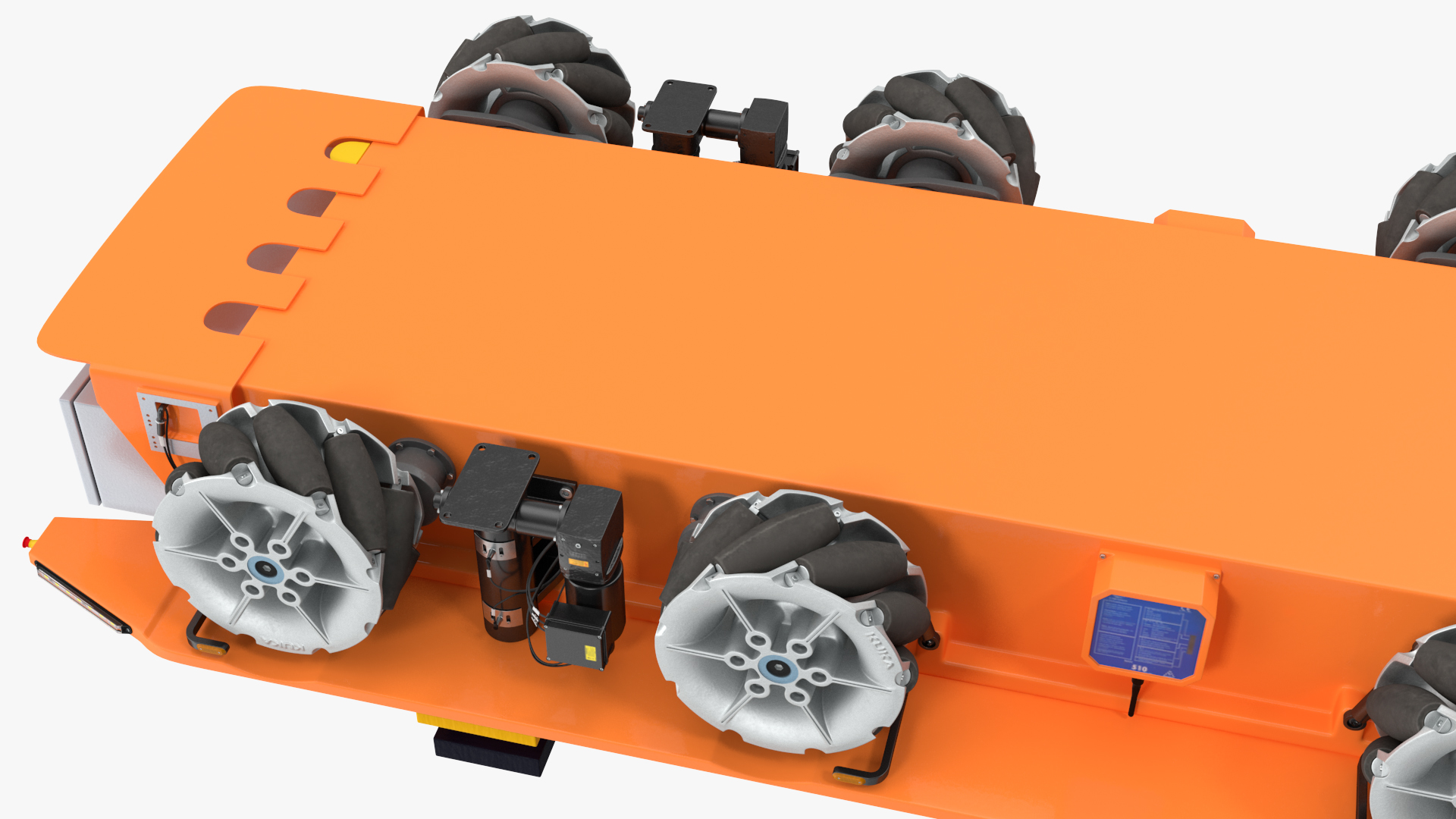 3D model Omnimove KUKA Orange