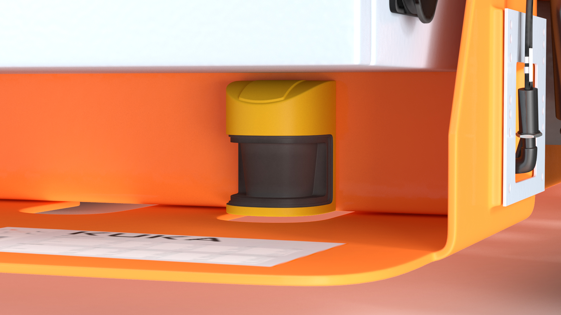 3D model Omnimove KUKA Orange