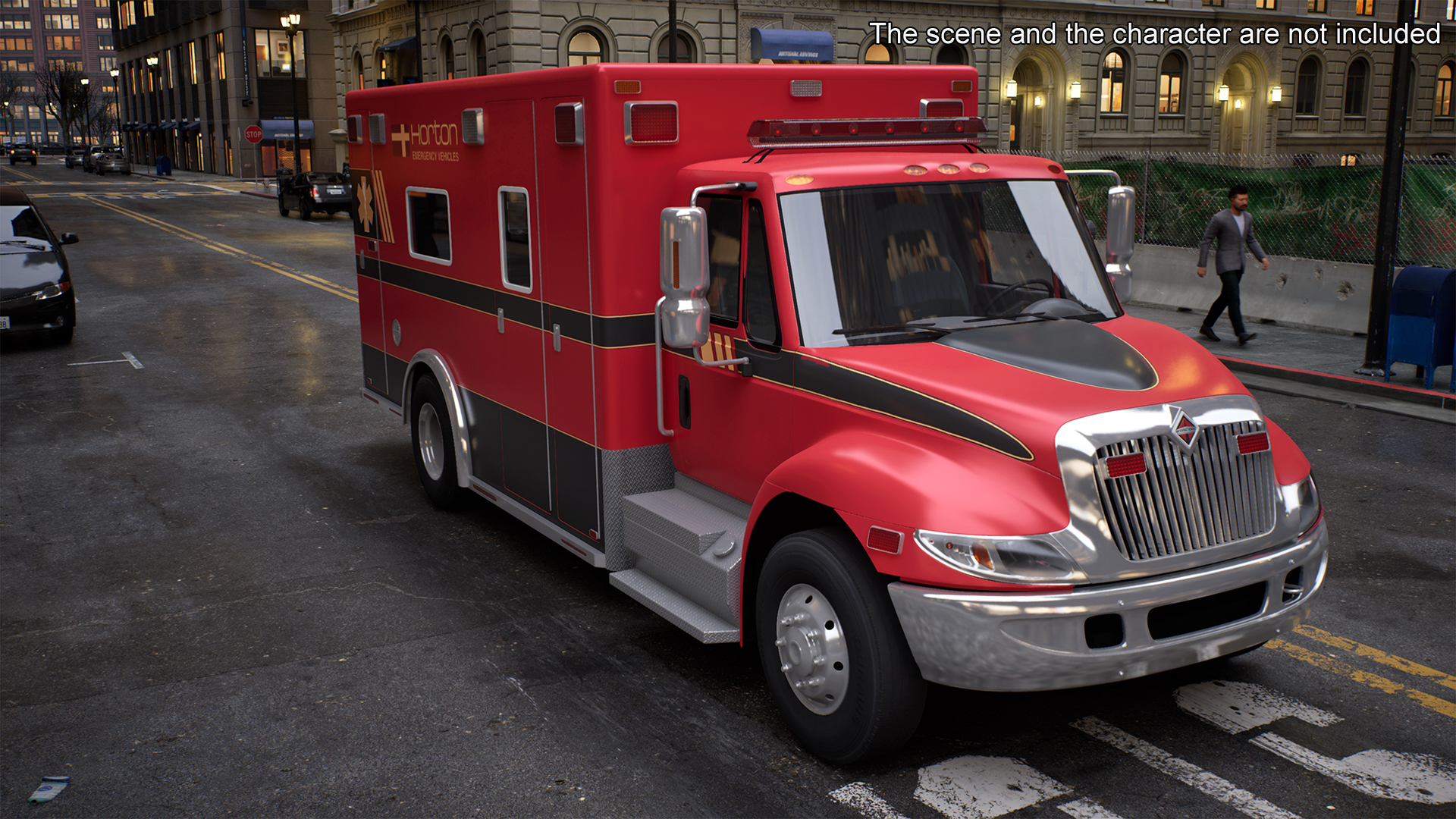 3D model Durastar Medium Duty Ambulance