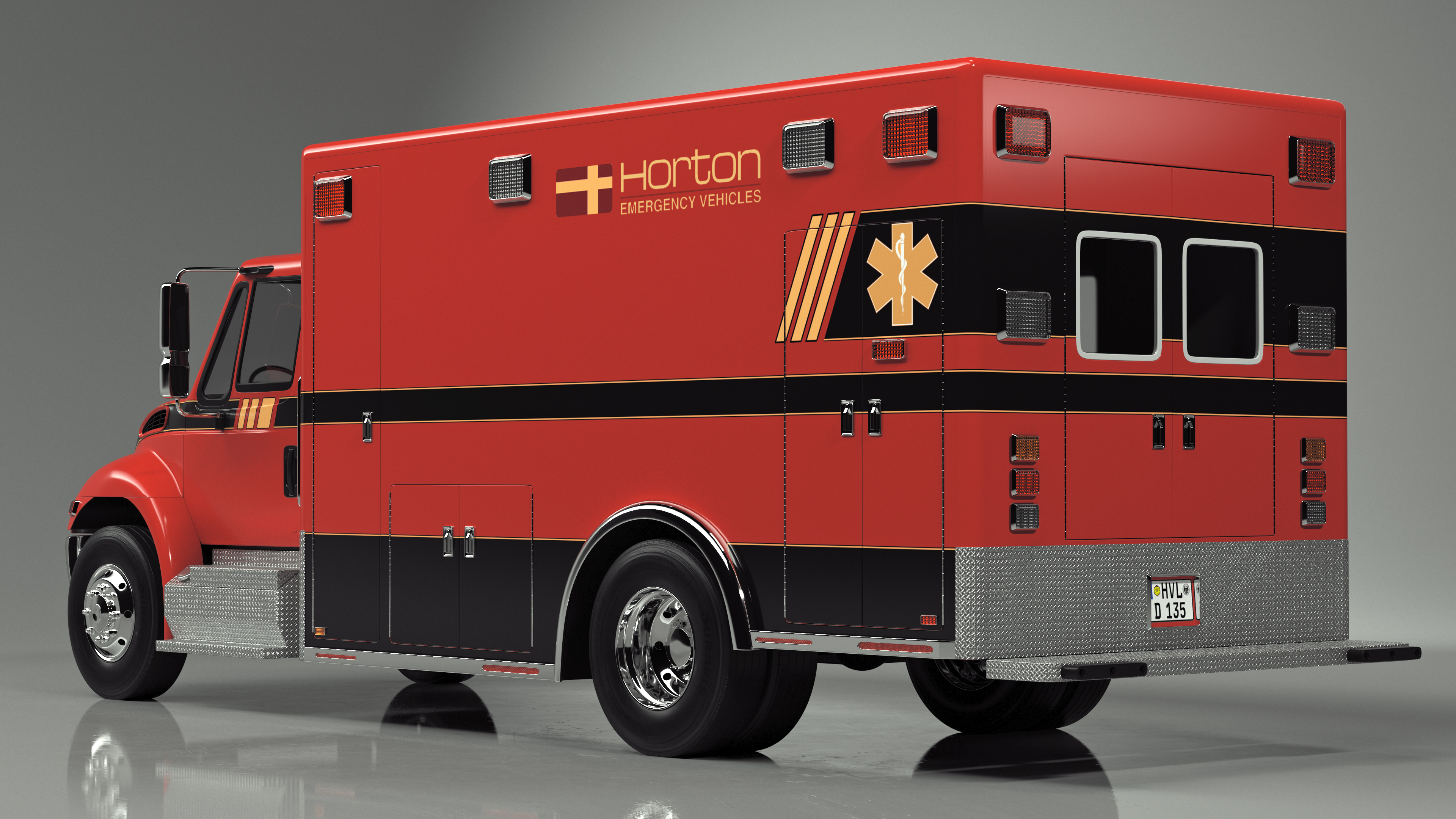 3D model Durastar Medium Duty Ambulance