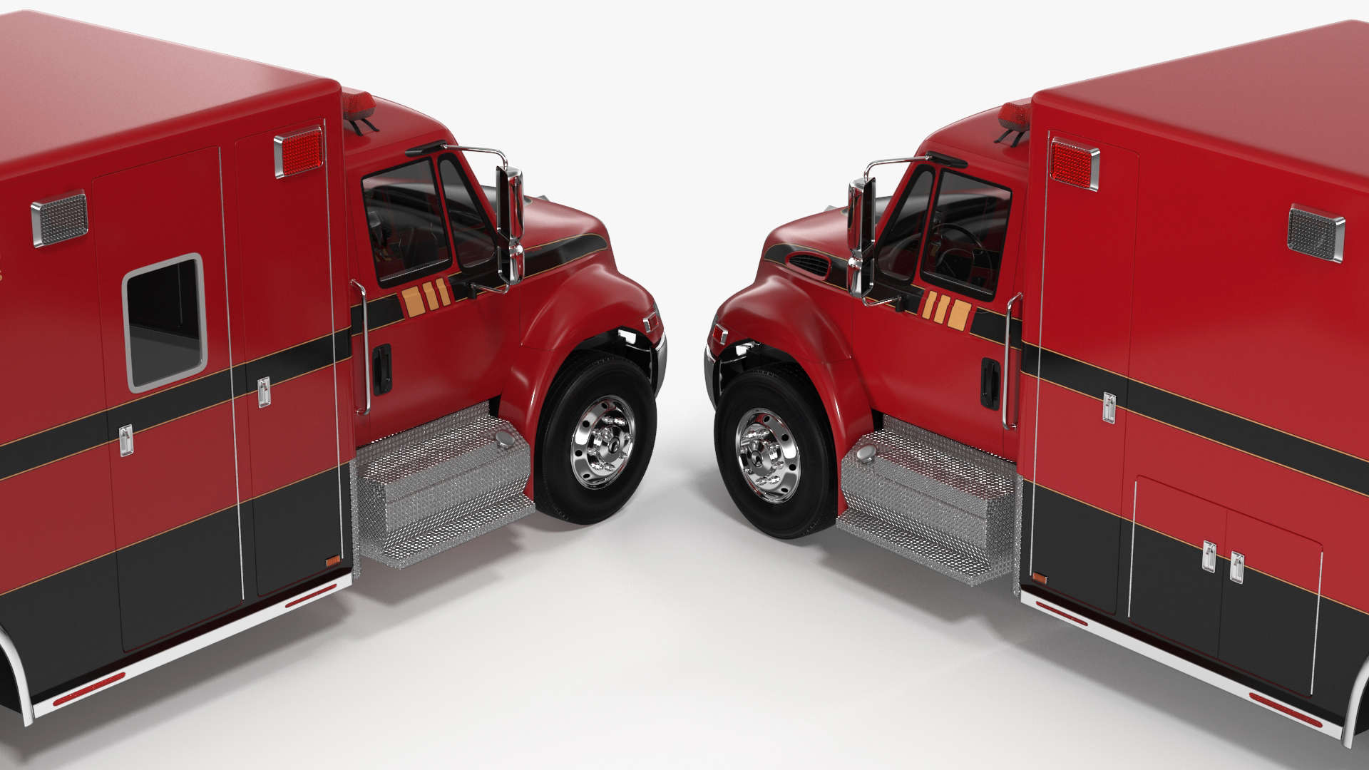 3D model Durastar Medium Duty Ambulance