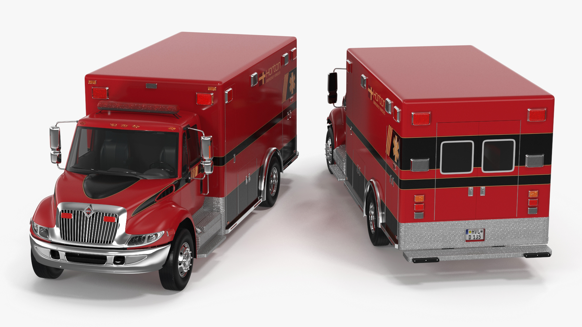 3D model Durastar Medium Duty Ambulance