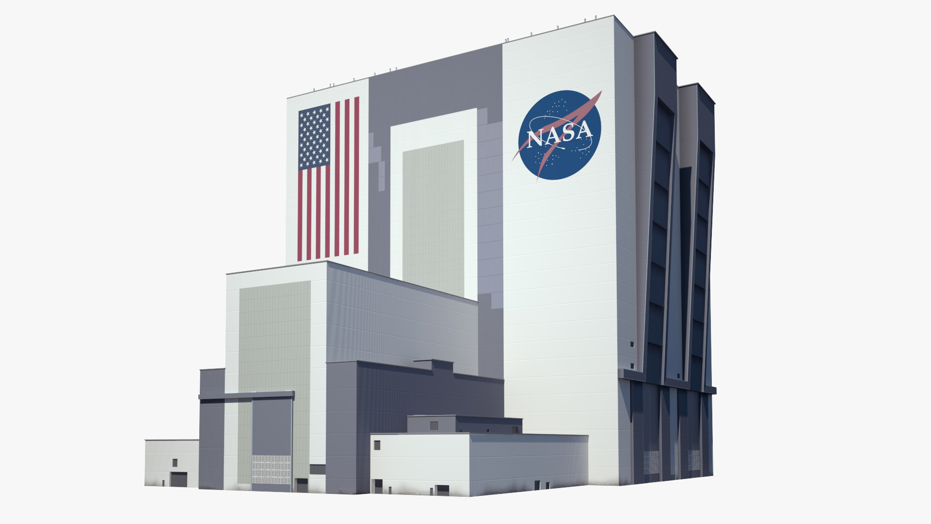 3D model Vehicle Assembly Building