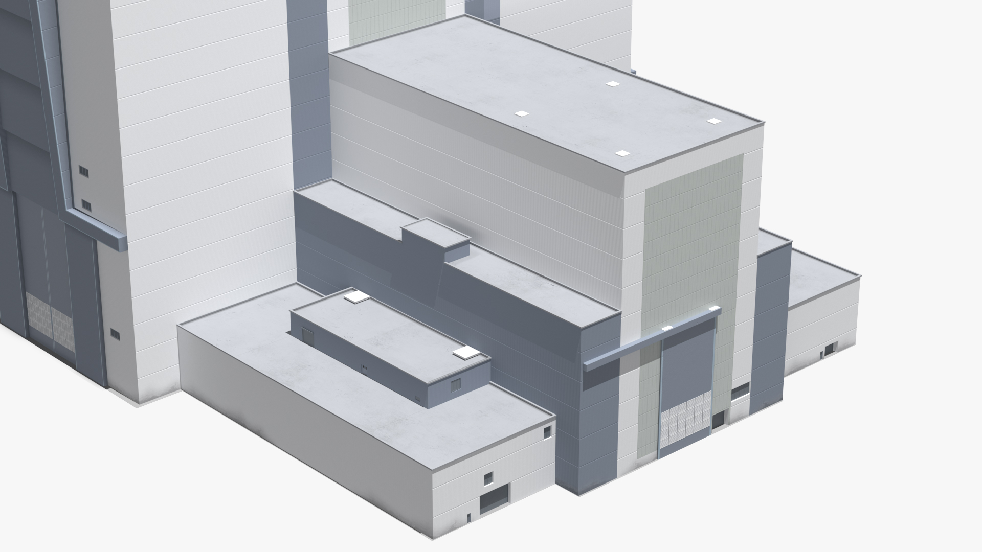 3D model Vehicle Assembly Building