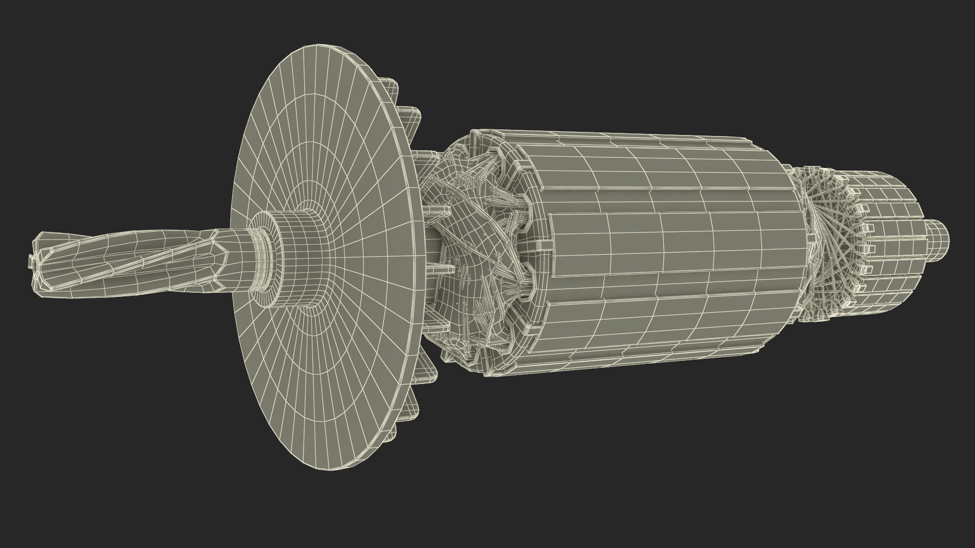 3D model Electric Motor Rotor