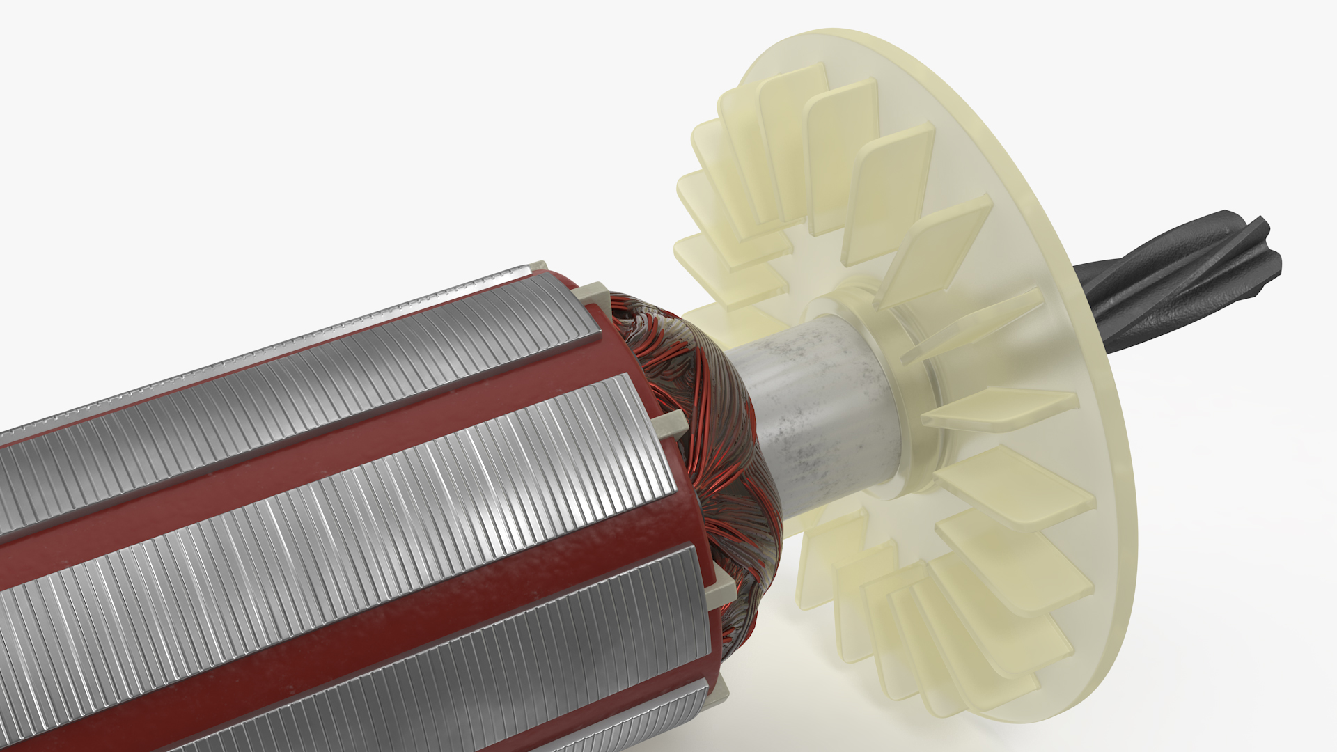 3D model Electric Motor Rotor