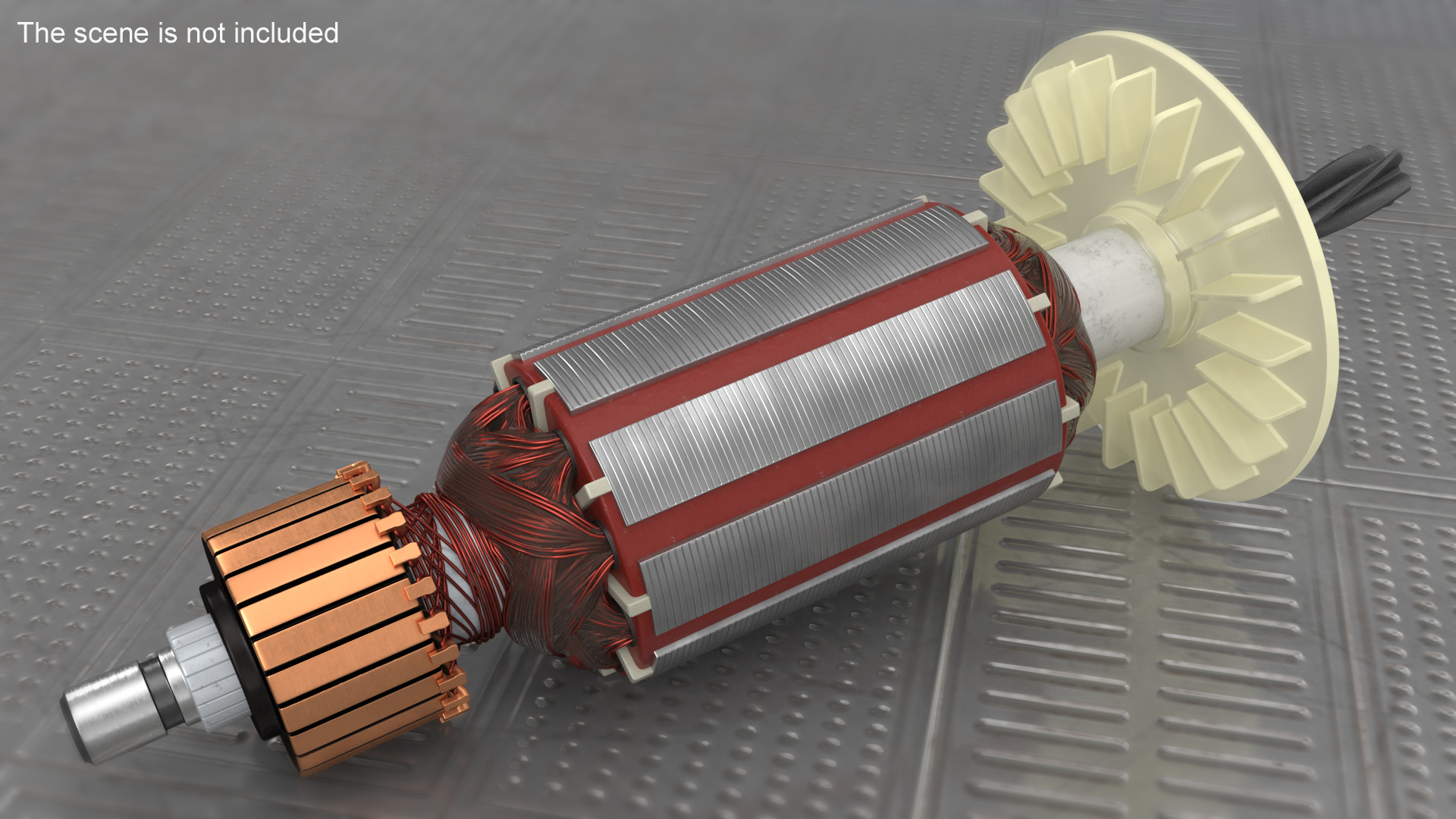 3D model Electric Motor Rotor