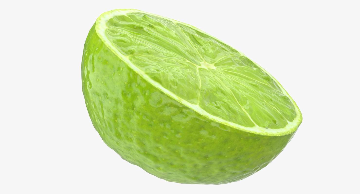 Half Lime 3D model