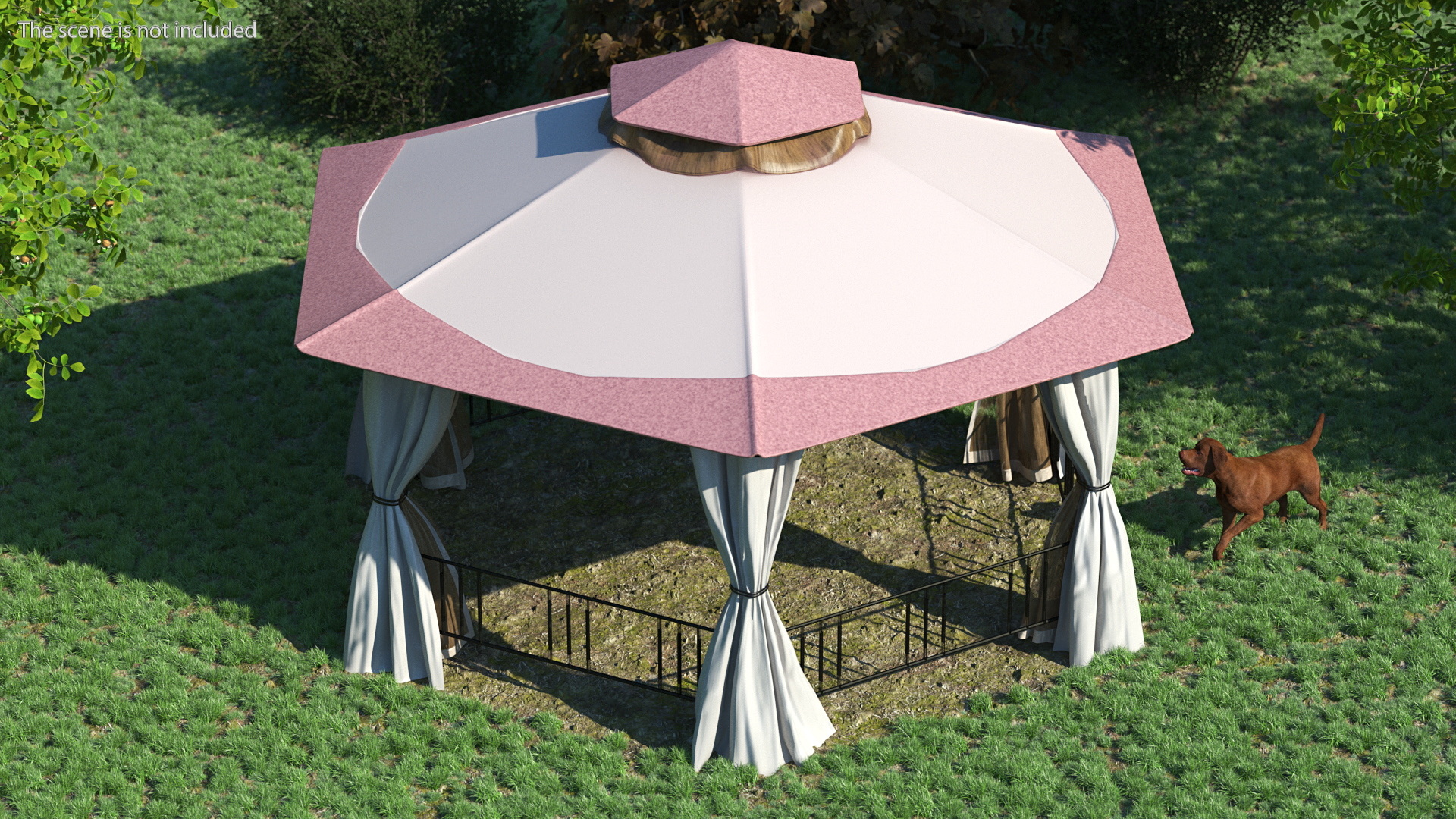 3D model Garden Fabric Canopy