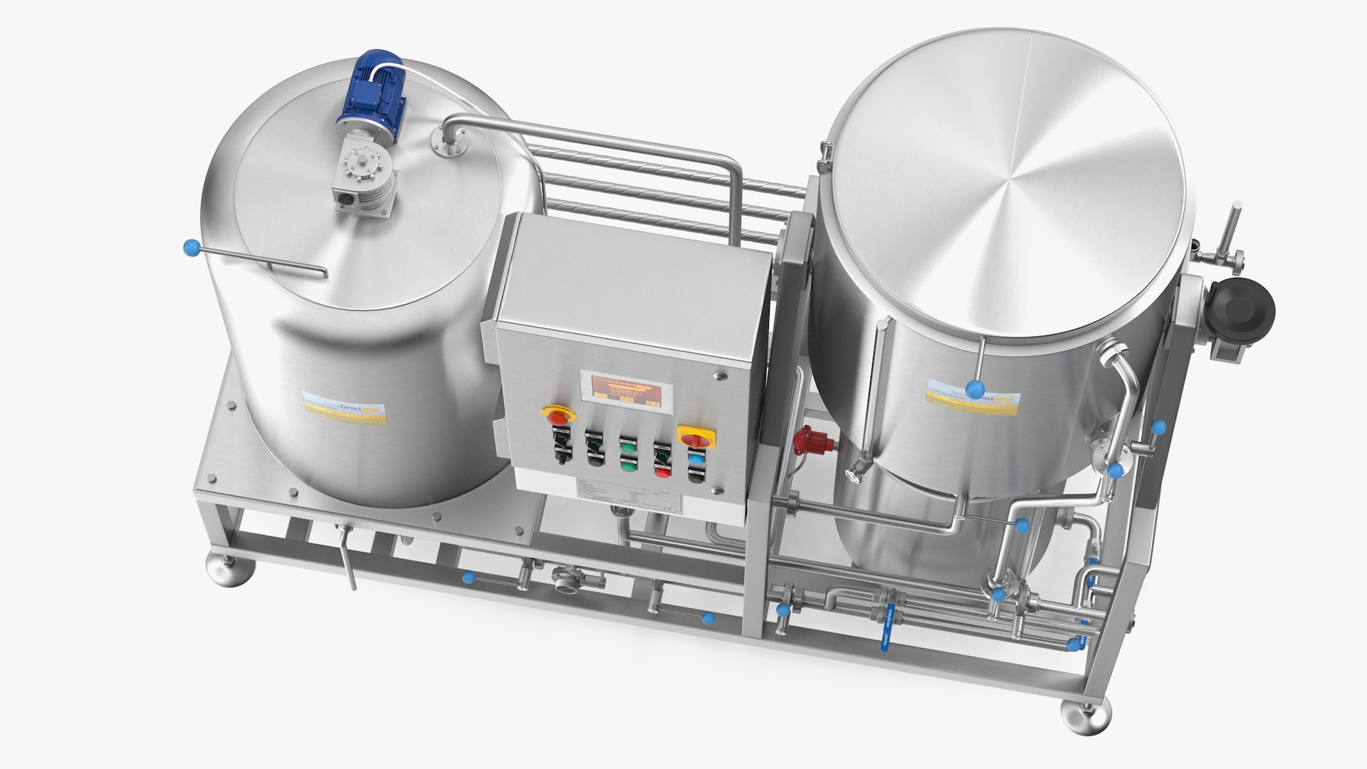 3D Impiantinox Pocket Brau Microbrewery