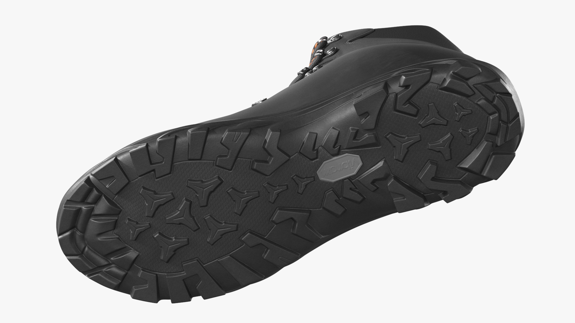 Urberg Boots for Hiking Black 3D model