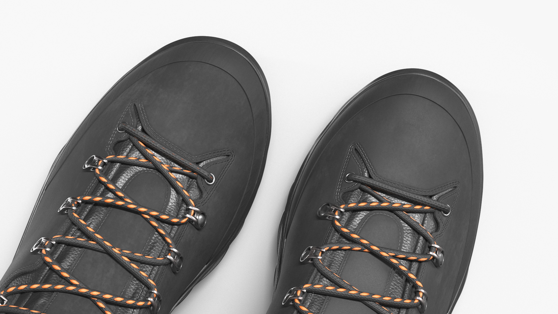 Urberg Boots for Hiking Black 3D model