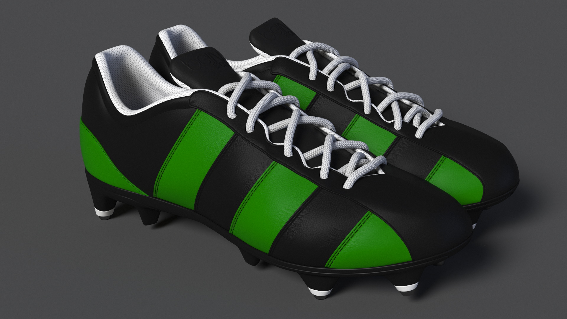 3D Soccer Cleats Pair model