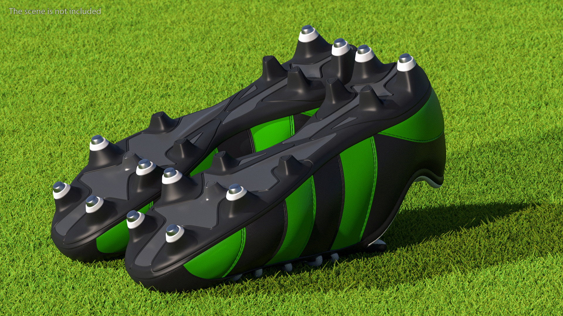 3D Soccer Cleats Pair model