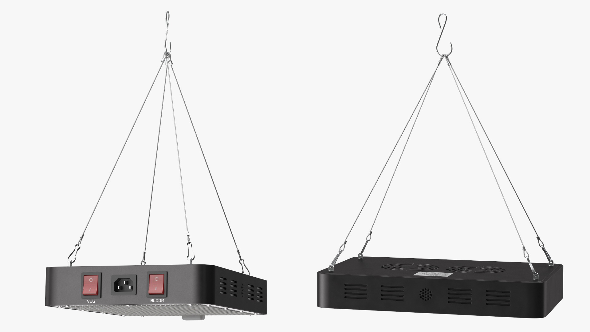 3D Veg Bloom Light Bestva 1000W Switched Off