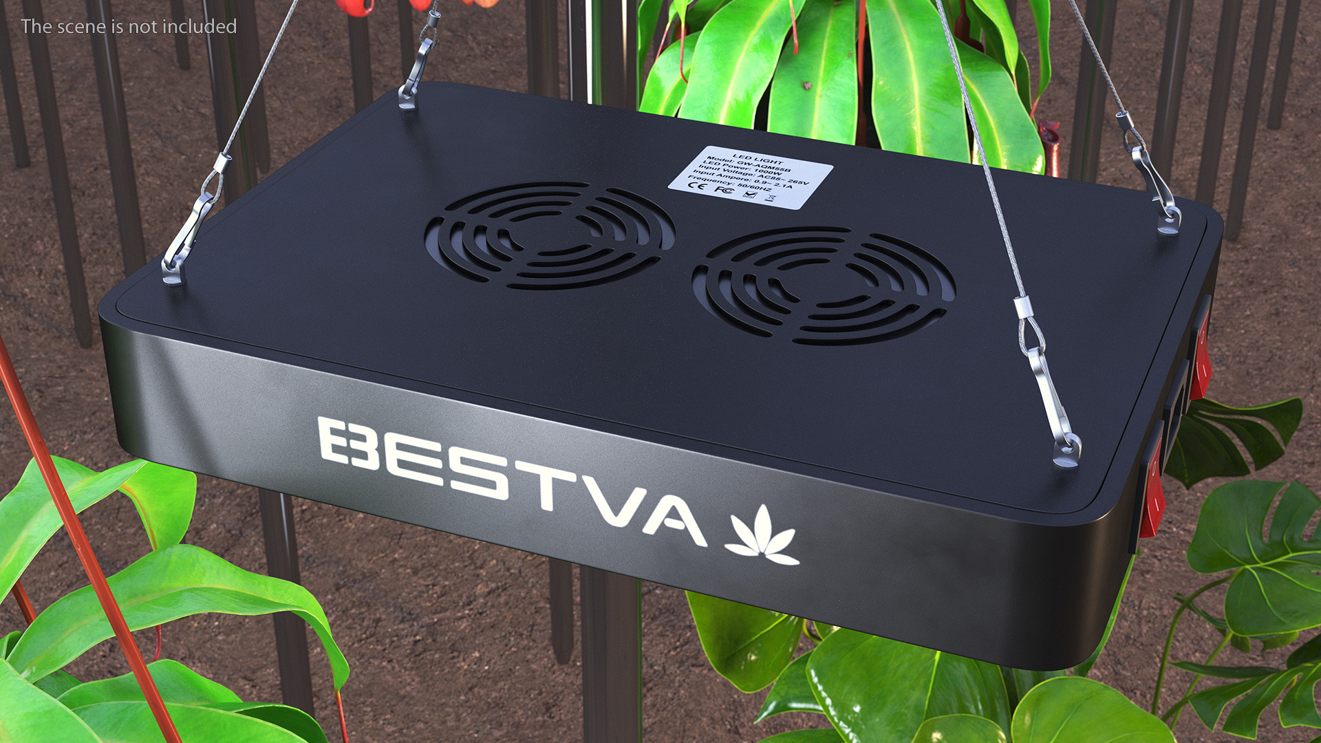 3D Veg Bloom Light Bestva 1000W Switched Off