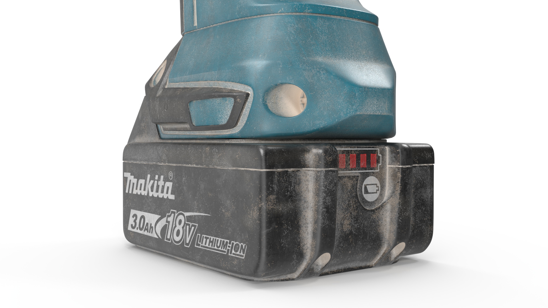 3D Makita Cordless Multi Tool Used