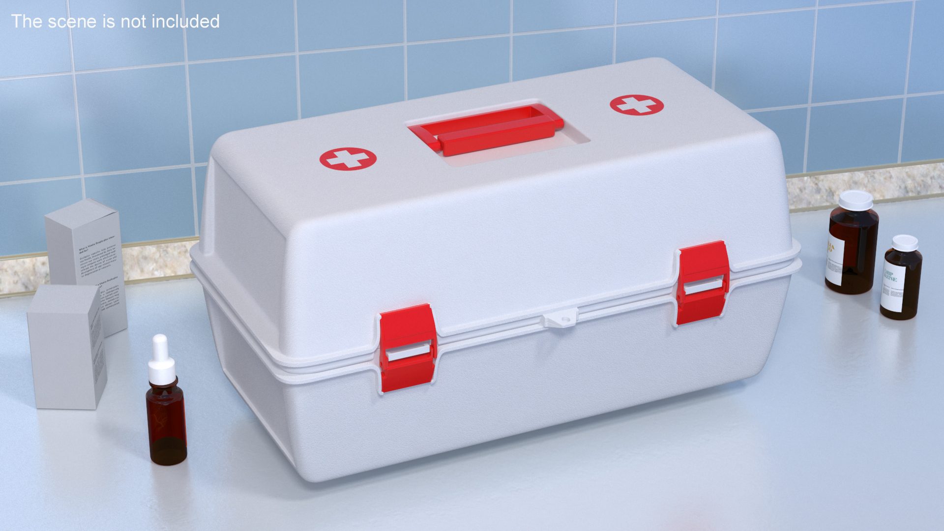 3D Paramedic Box model