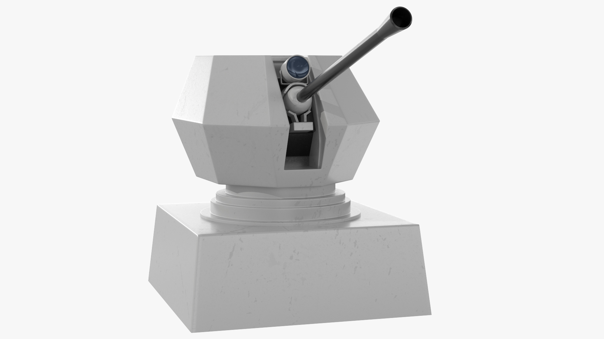 3D Generic Turret Gun model