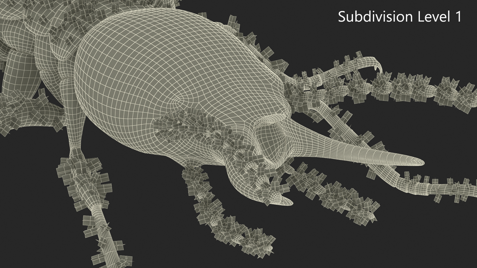 Termite in Static Pose 3D