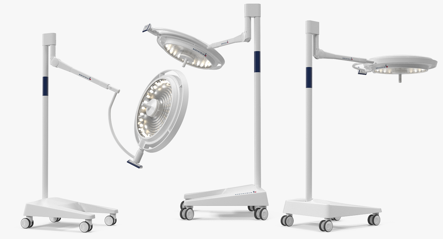 Berchtold Chromophare Modular Surgical Light 3D model