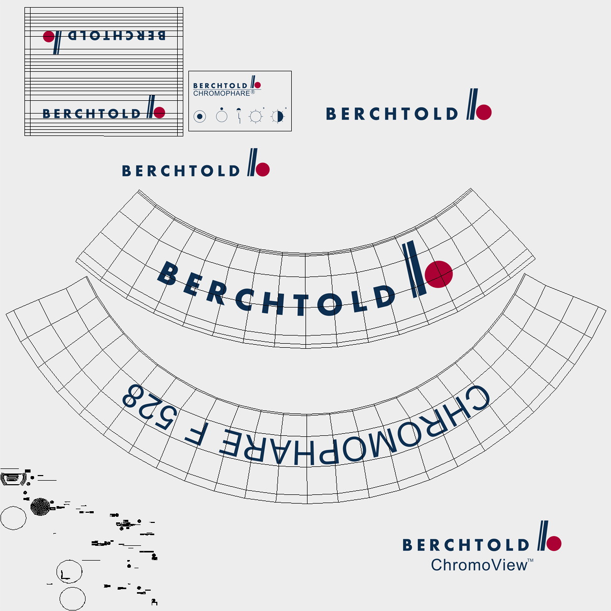 Berchtold Chromophare Modular Surgical Light 3D model