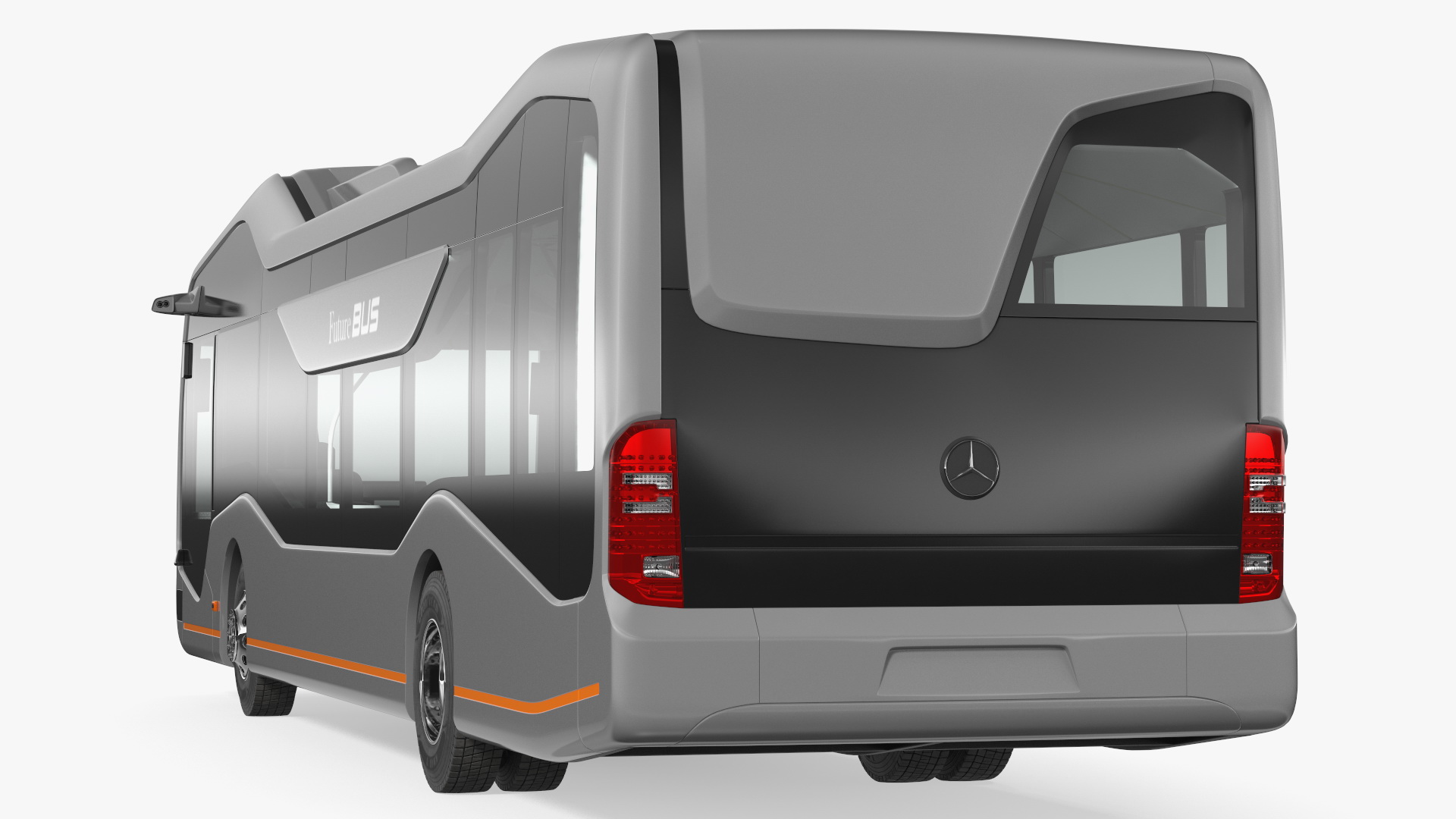 3D model Mercedes Future Bus Simple Interior