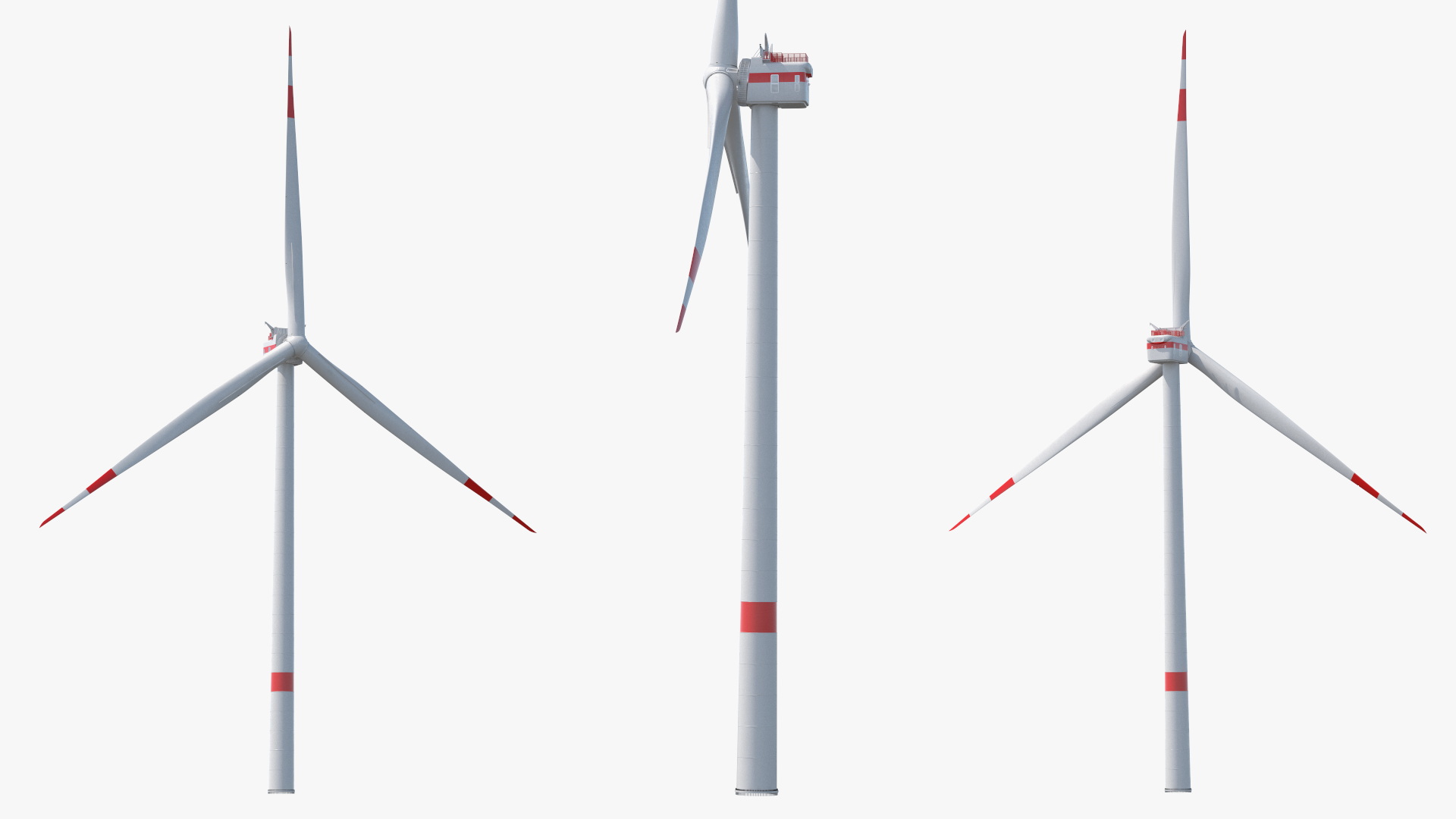 3D Crane Seasight Davits on Offshore Wind Turbine