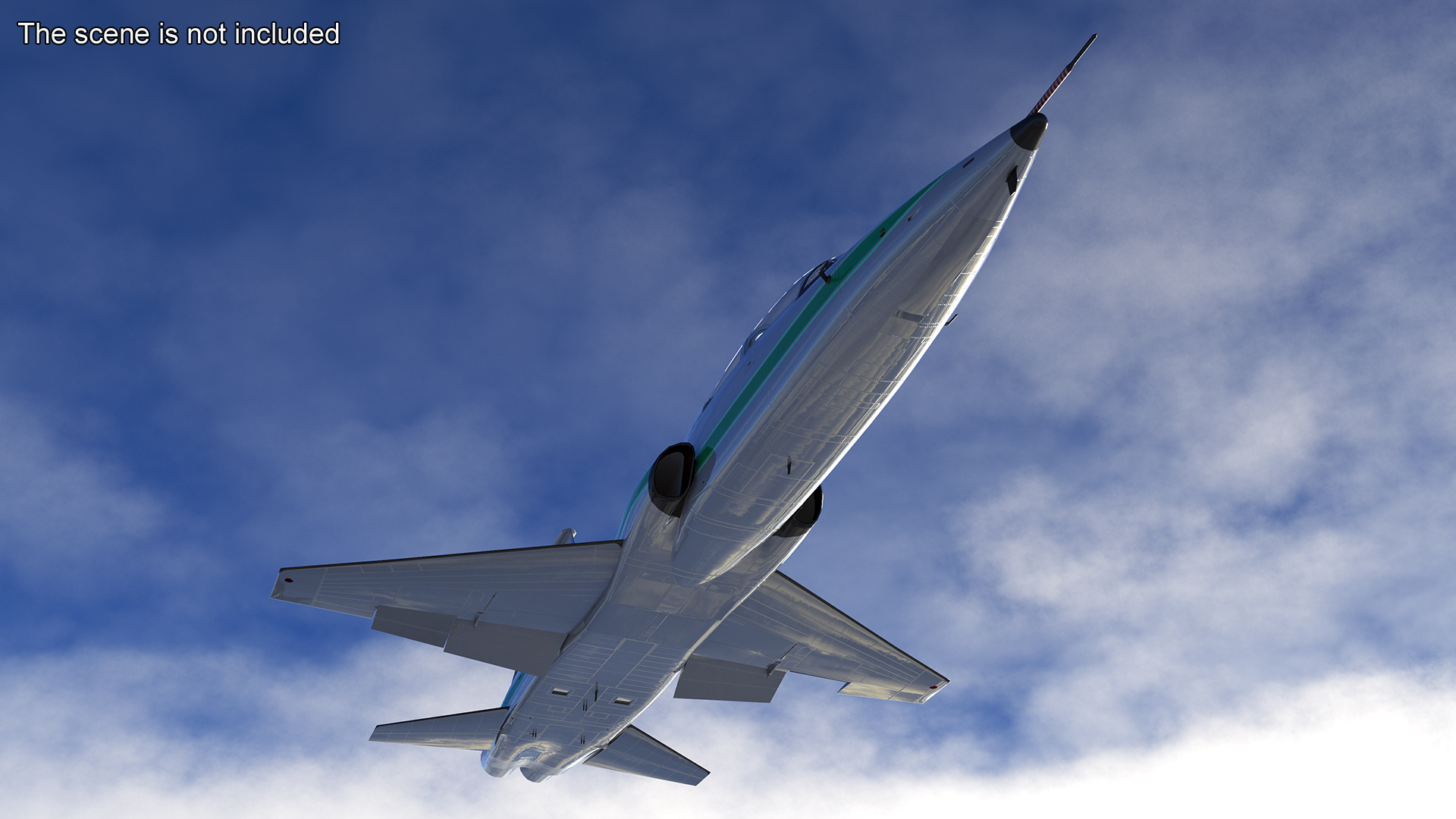 Two-seat Supersonic Jet Trainer Grey Rigged for Maya 3D