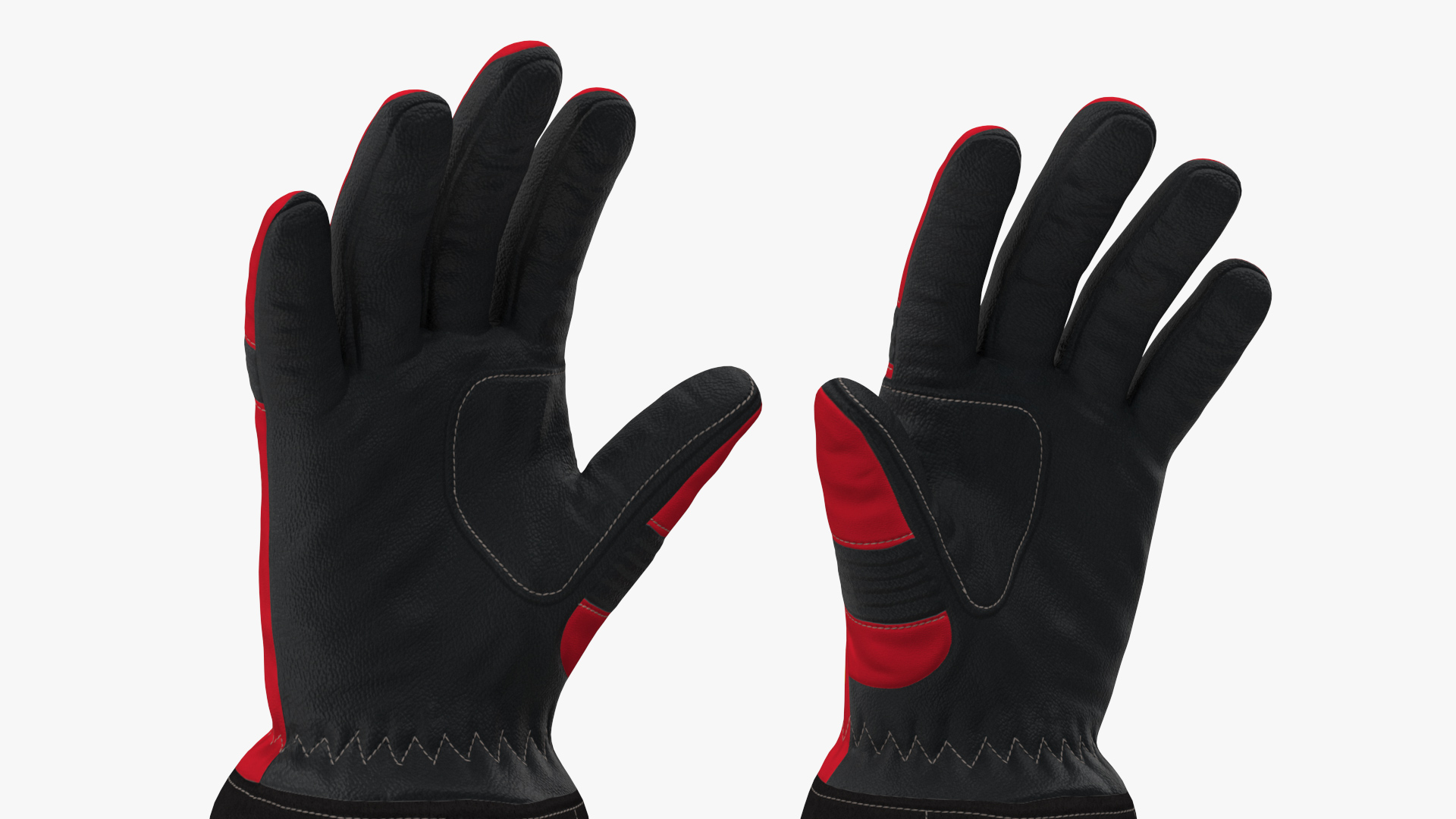 Firefighting Gloves 3D model