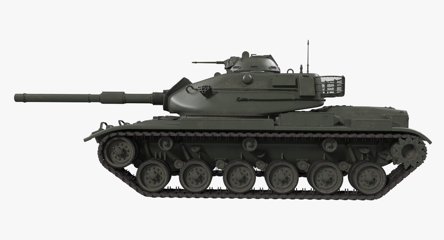 Main Battle Tank M60 Patton 3D