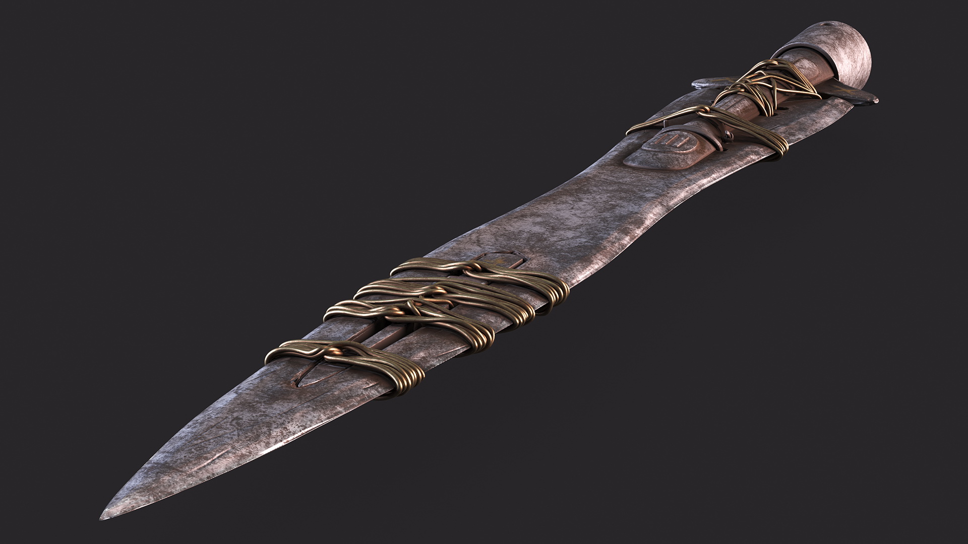 Ancient Roman Spear 3D model