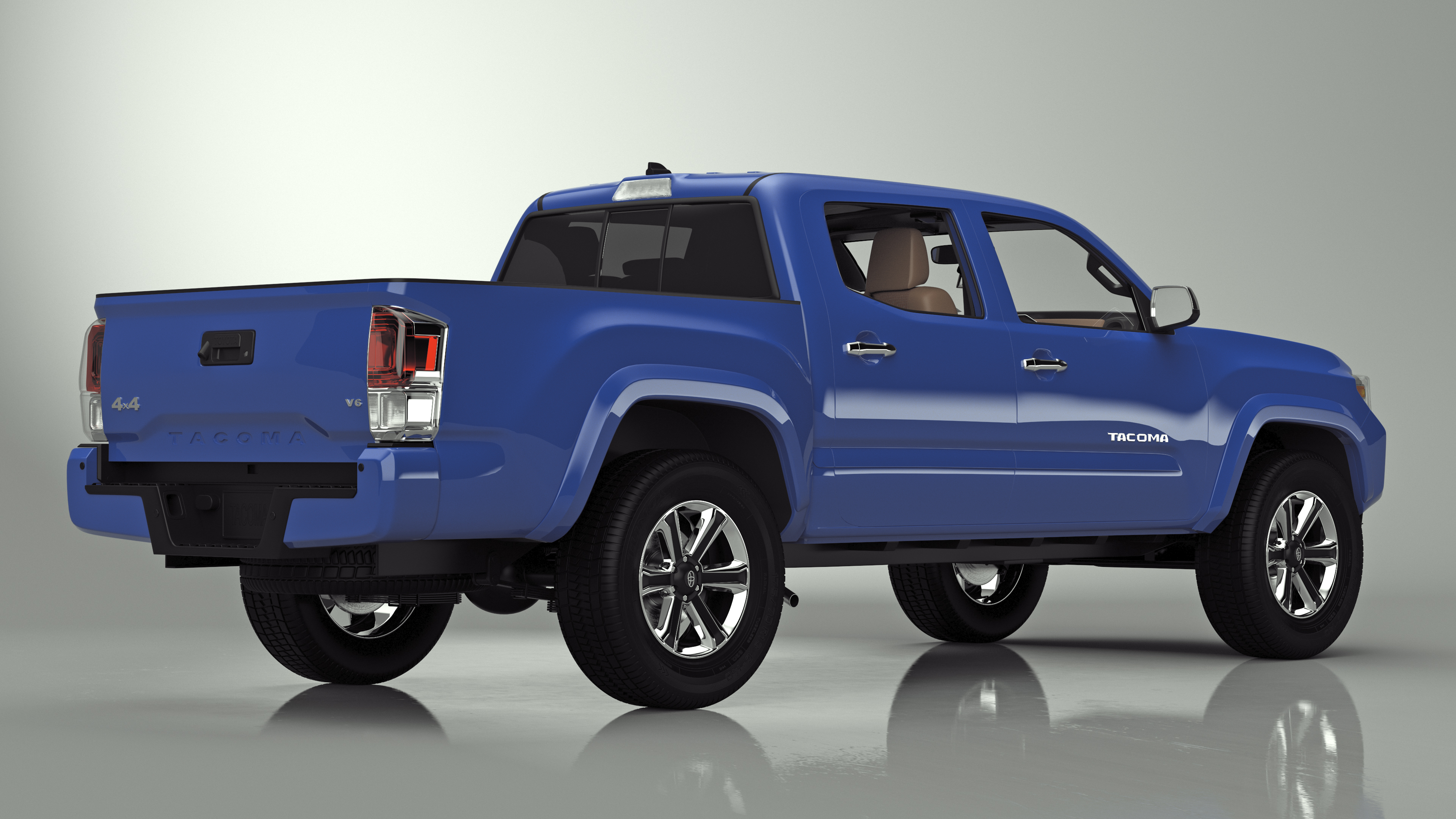 3D model Toyota Tacoma Pickup 2016