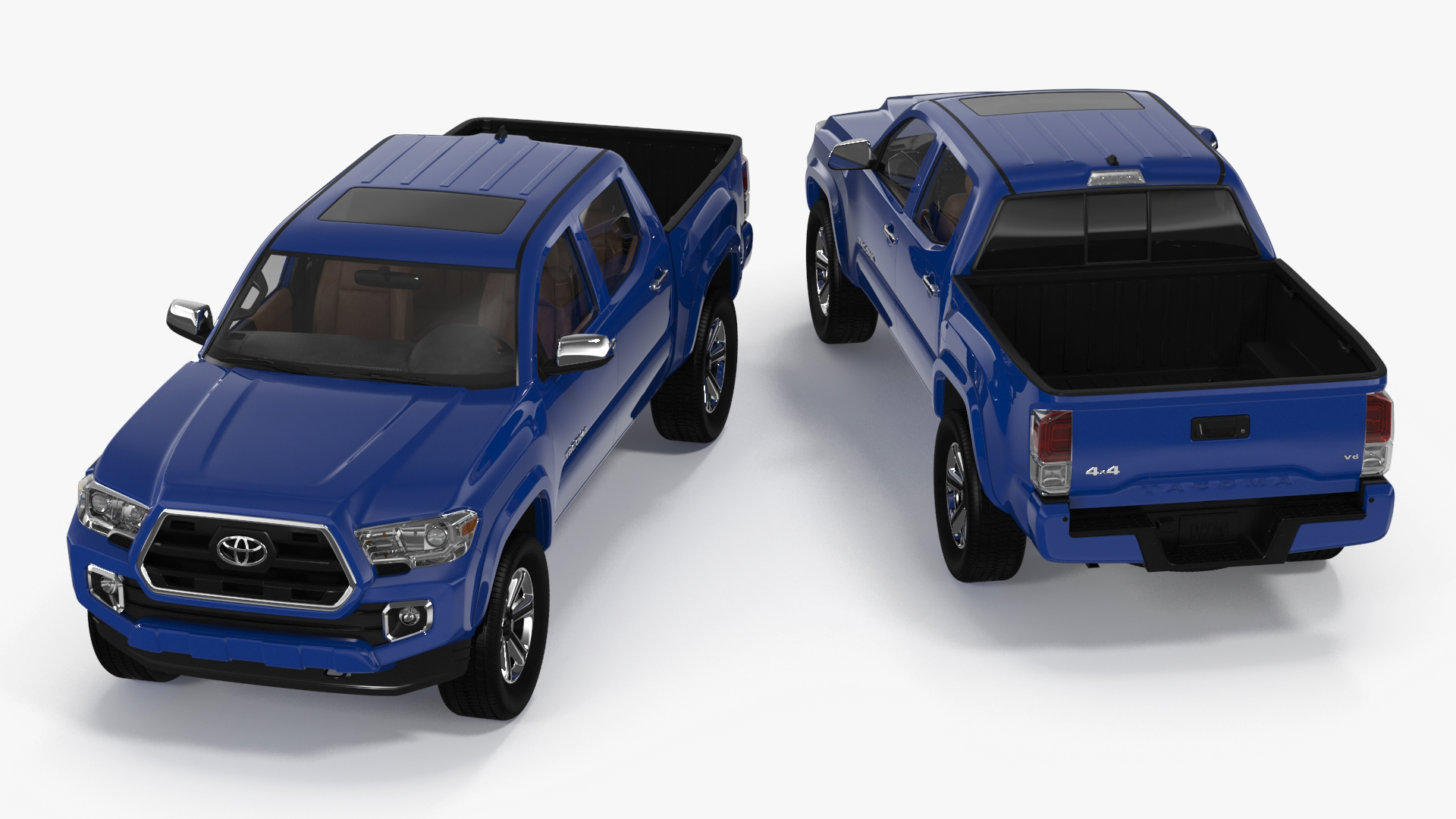 3D model Toyota Tacoma Pickup 2016