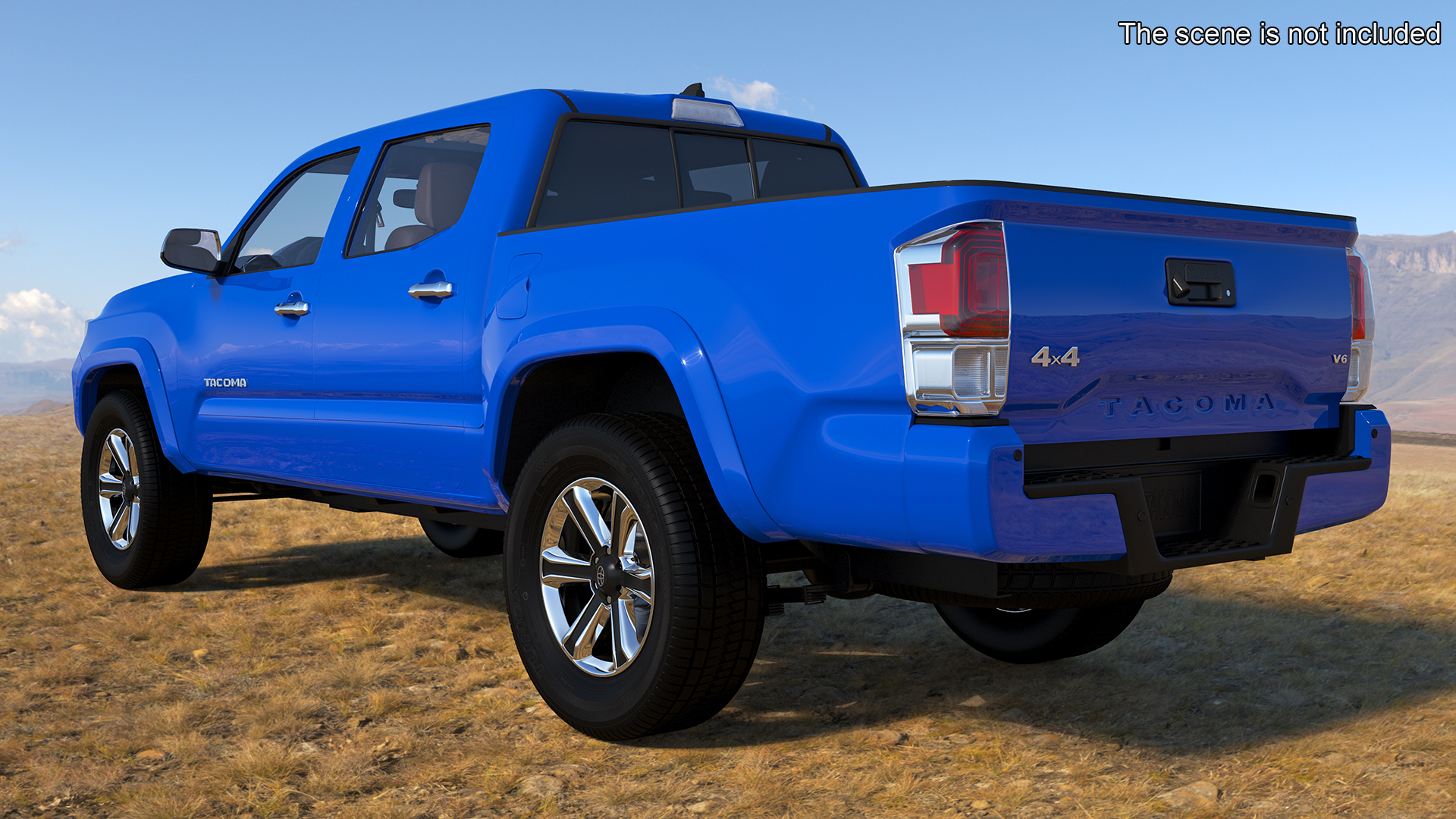 3D model Toyota Tacoma Pickup 2016