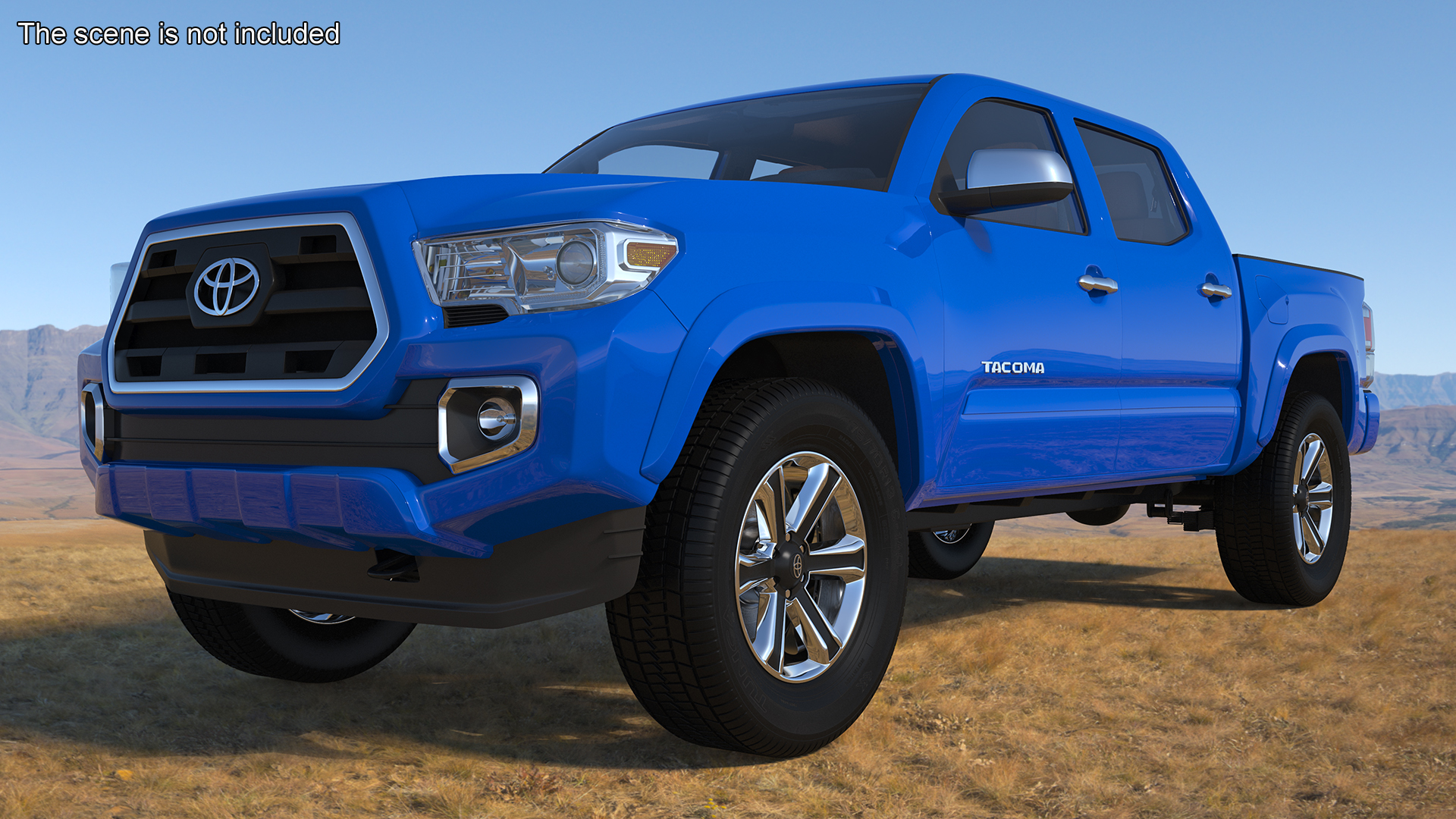 3D model Toyota Tacoma Pickup 2016