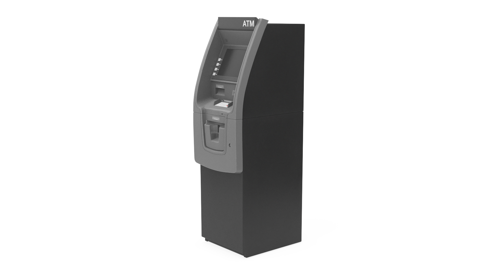 3D Bank ATM Cash Machine