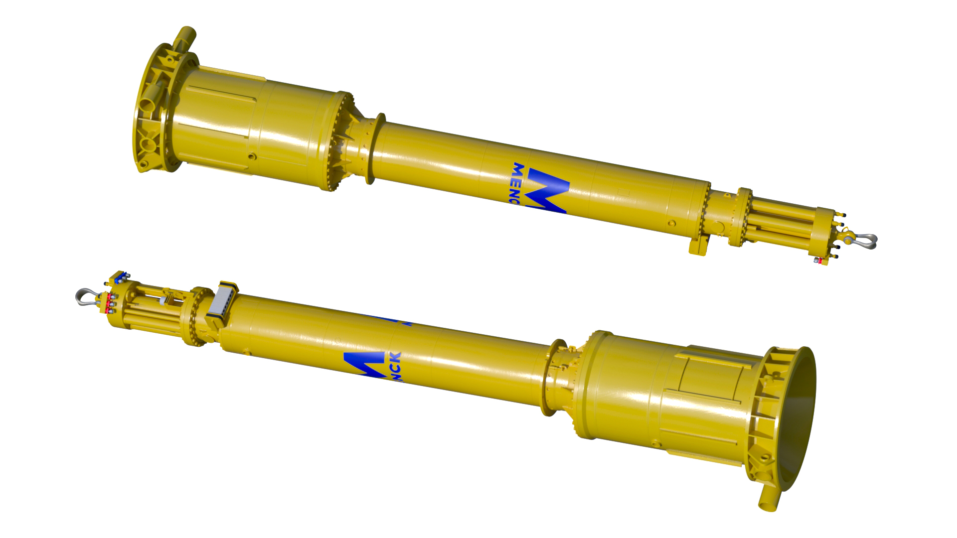 3D Offshore Piling System MENCK model