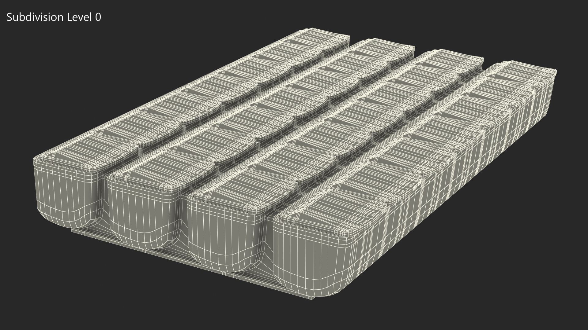 3D model Weekly Pill Organizer 4 Times a Day