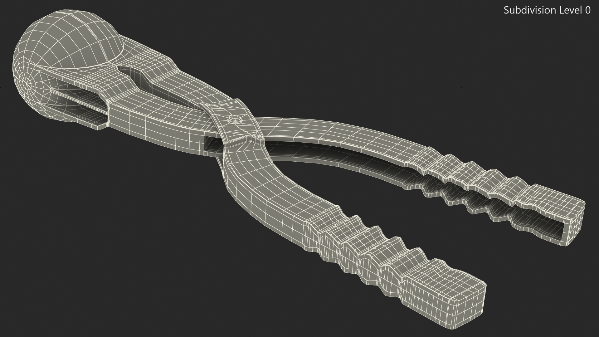 Snowball Maker Clip Tool 3D model
