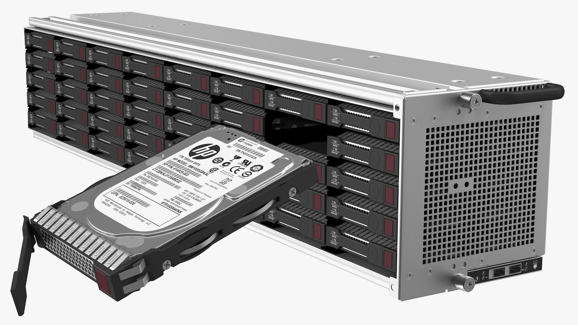 3D model Server SATA HDD Case