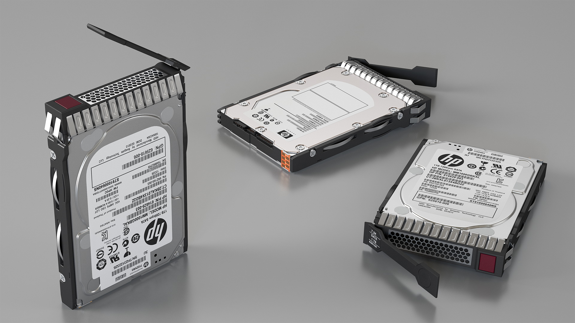 3D model Server SATA HDD Case